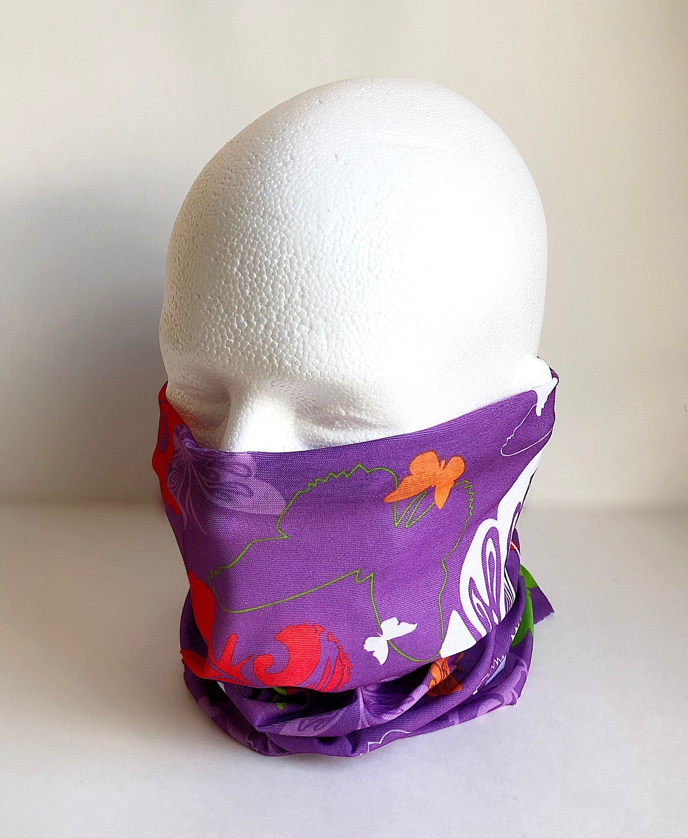 Butterflies Face Mask Scarf Multi Functional Seamless Protective Covering Elastic Neck Gaiter Bandana Breathable Balaclava Head Wear N130